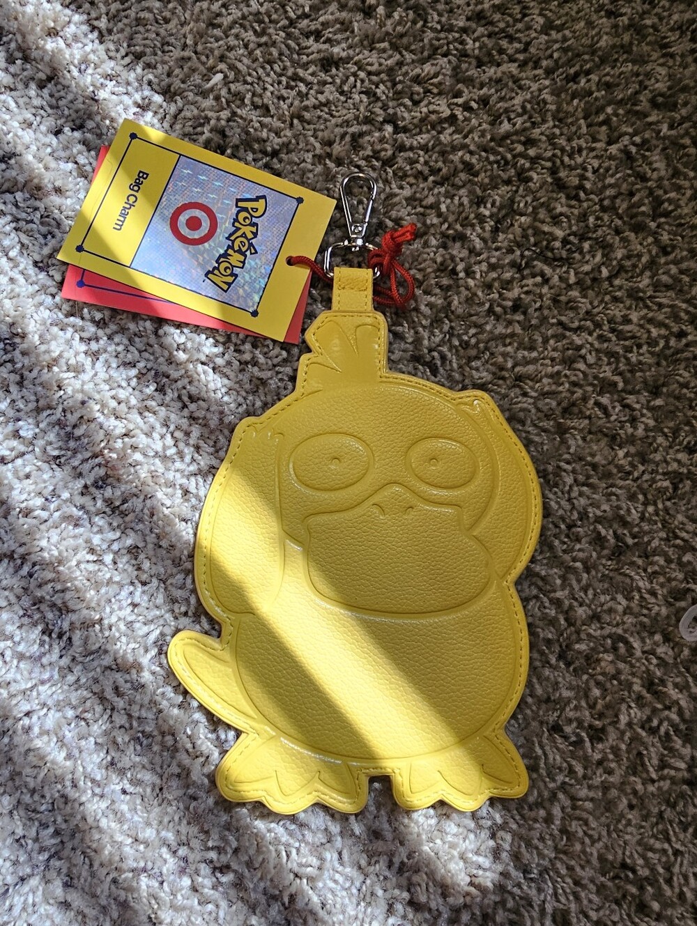 Psyduck Bag Charm Pokemon X Target Nwt